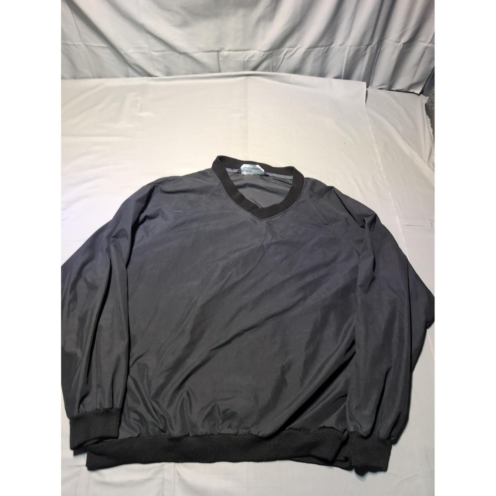Vintage Savannah by‎ Mileta Pullover Mens XL V Neck Windbreaker 90s
